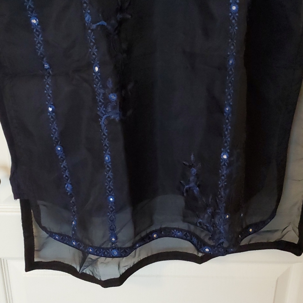 Formal Pakistani organza kurta party wear FINAL PRICE - Picture 7 of 10